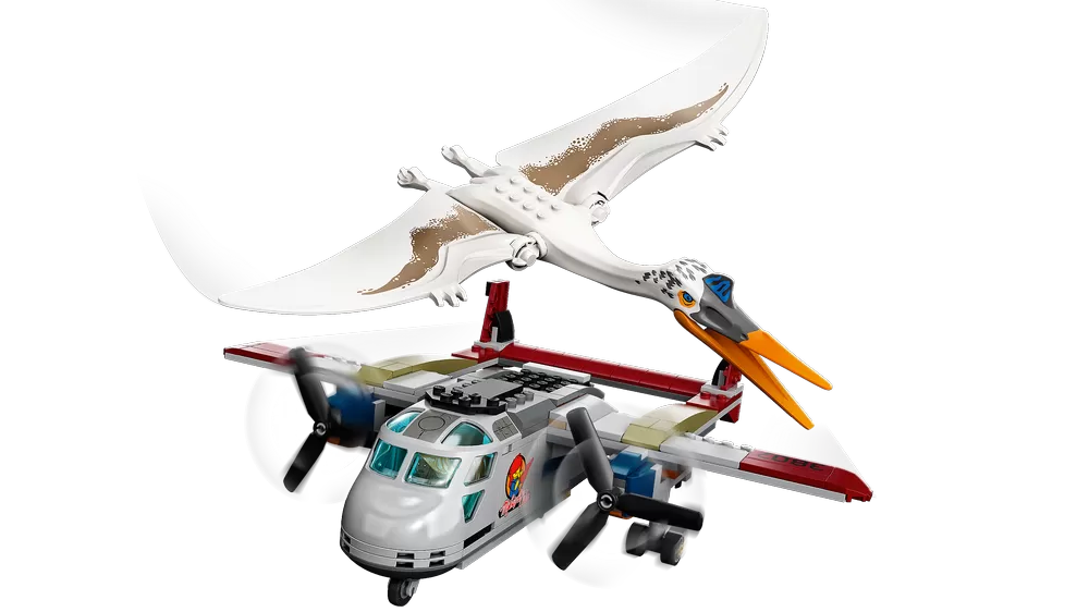- JURASSIC WORLD QUETZALCOATLUS PLANE AMBUSH 76947 BUILDING KIT