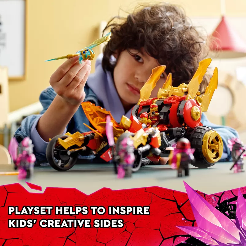 - 71773 NINJAGO KAI'S GOLDEN DRAGON RAIDER