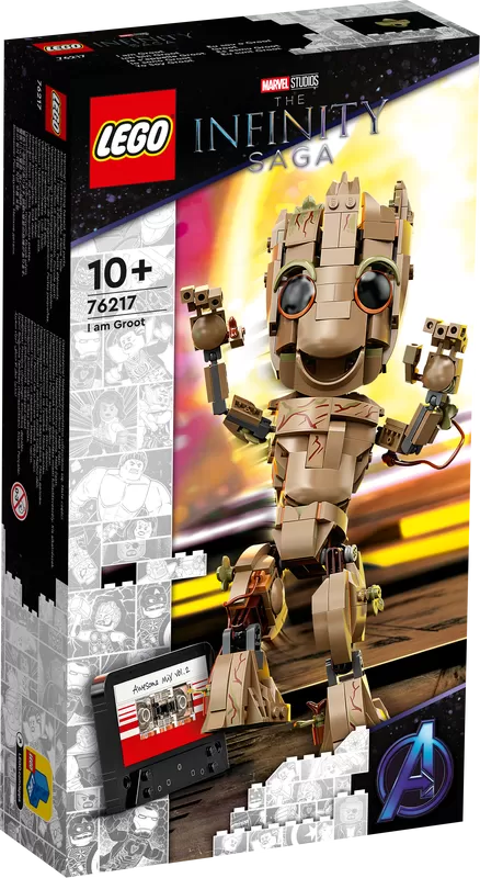- 76217 SUPER HEROES MARVEL I AM GROOT
