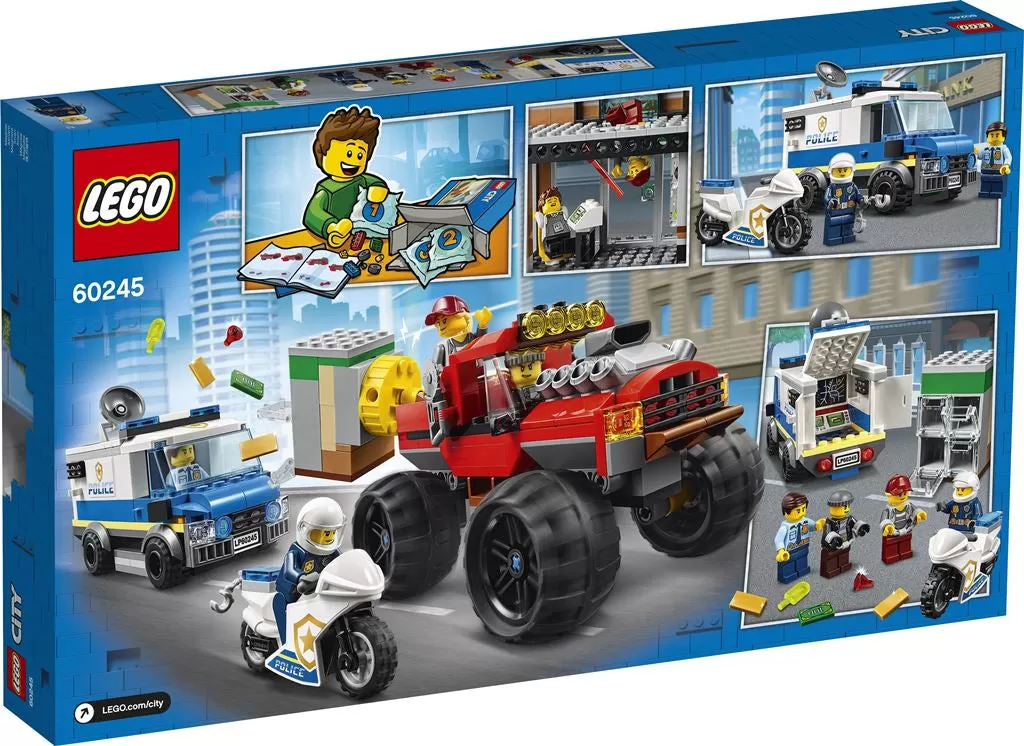 - 60245 CITY POLICE MONSTER TRUCK HEIST