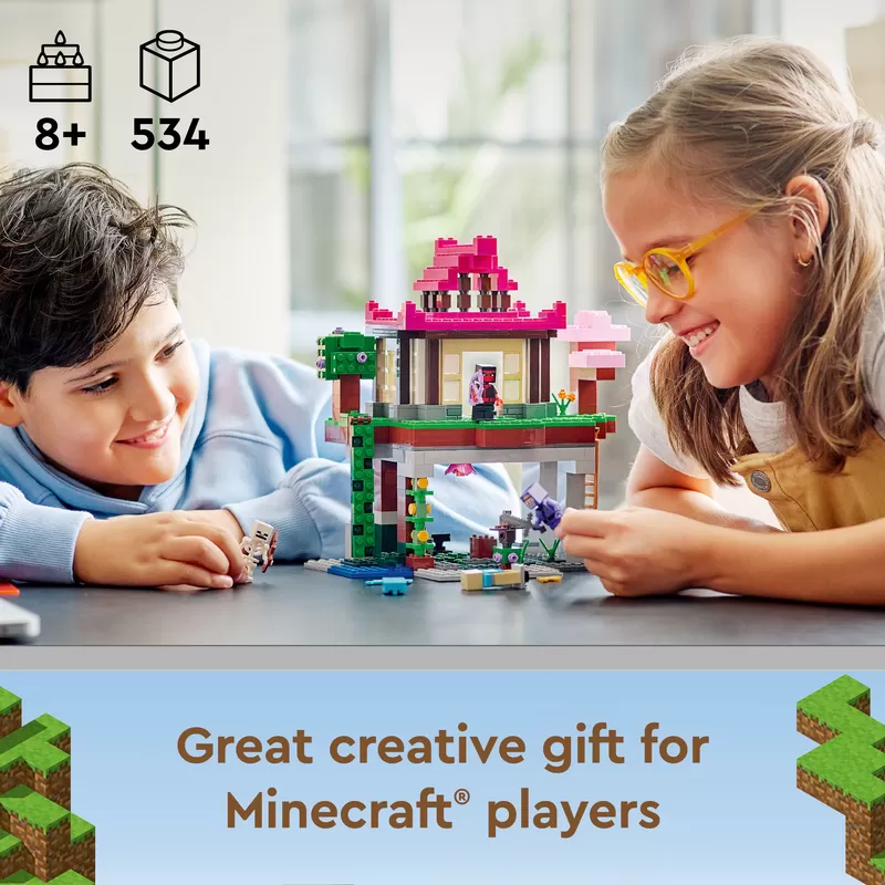 - MINECRAFT THE TRAINING GROUNDS 21183 BUILDING KIT