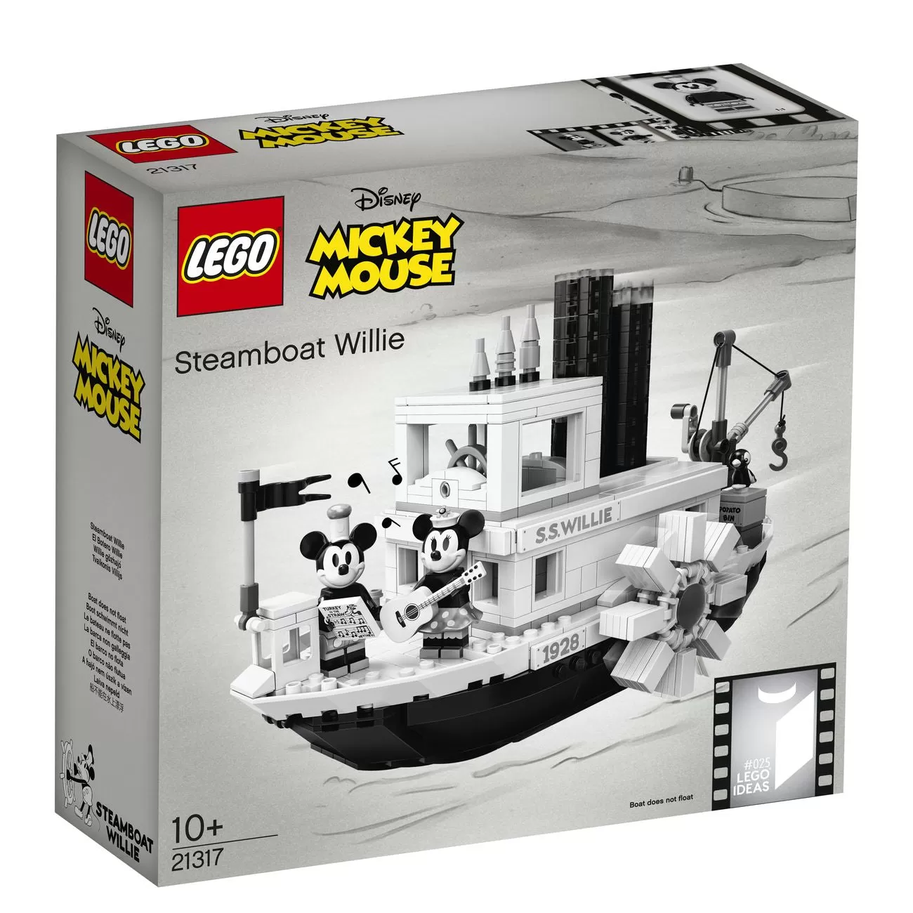 - 21317 IDEAS STEAMBOAT WILLIE