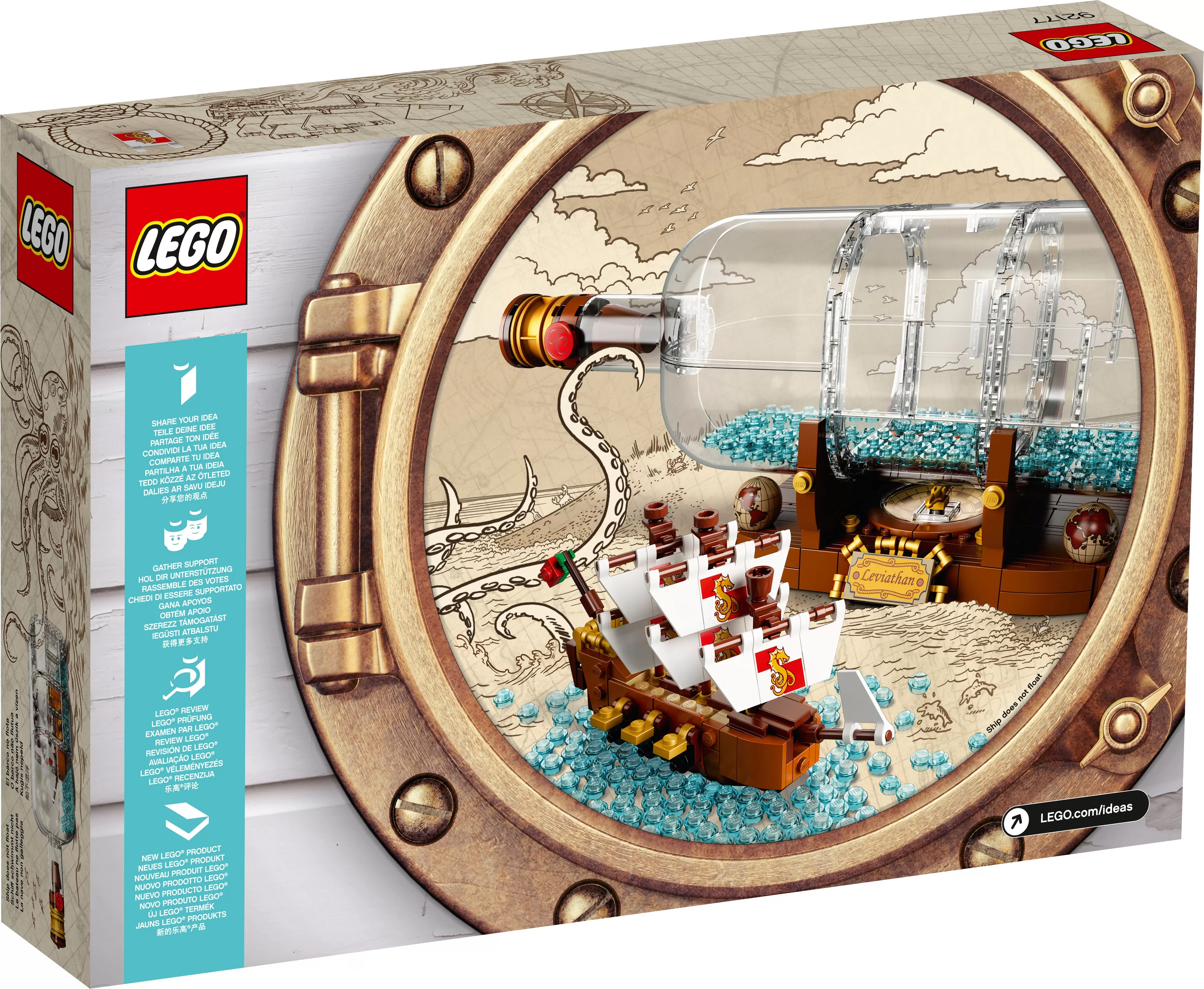 - 92177 SHIP IN A BOTTLE V29