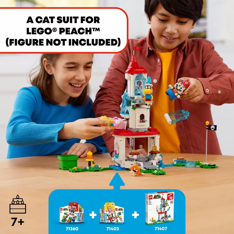 - 71407 SUPER MARIO CAT PEACH SUIT AND FROZEN TOWER EXPANSION SET