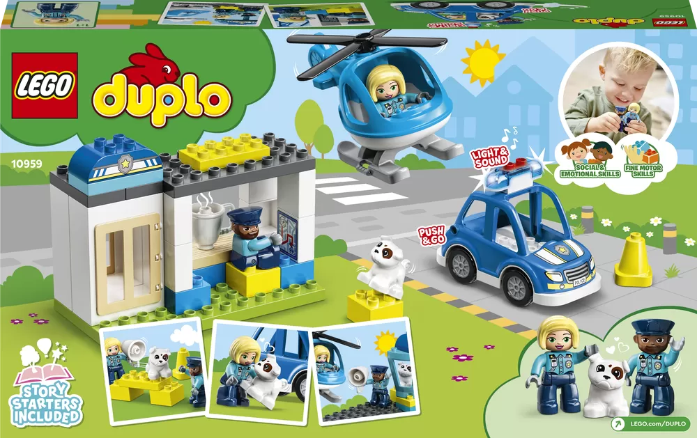 - 10959 DUPLO POLICE STATION & HELICOPTER