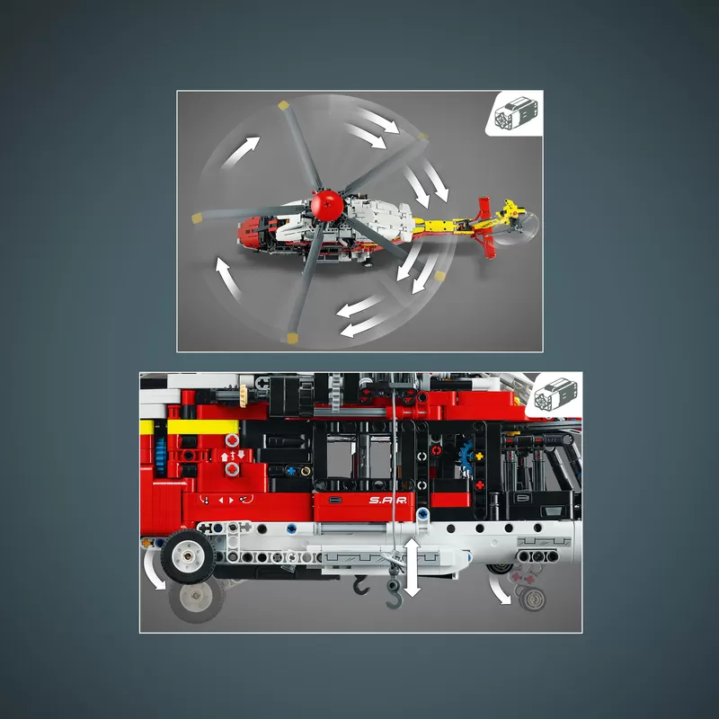 - 42145 TECHNIC AIRBUS H175 RESCUE HELICOPTER