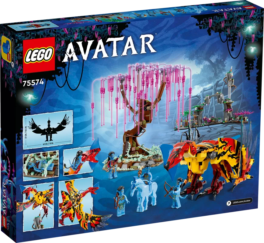 -® 75574 AVATAR TORUK MAKTO & TREE OF SOULS BUILDING TOY SET