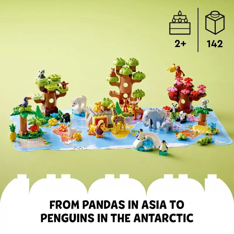 - 10975 DUPLO WILD ANIMALS OF THE WORLD