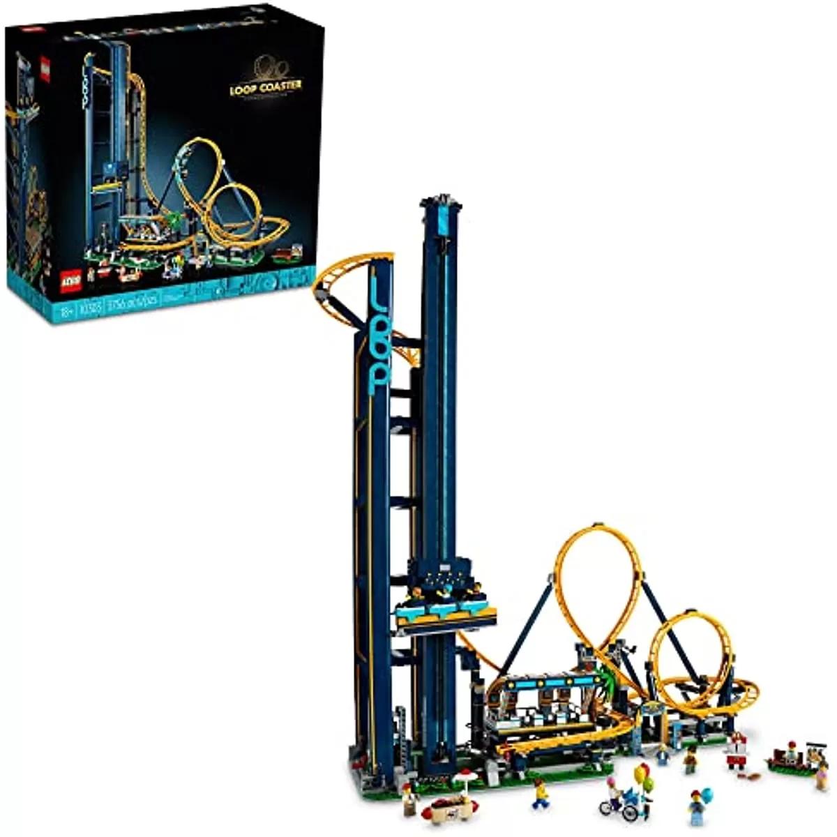 - Loop Coaster 10303 Building Set for Adults (3,756 Pieces)