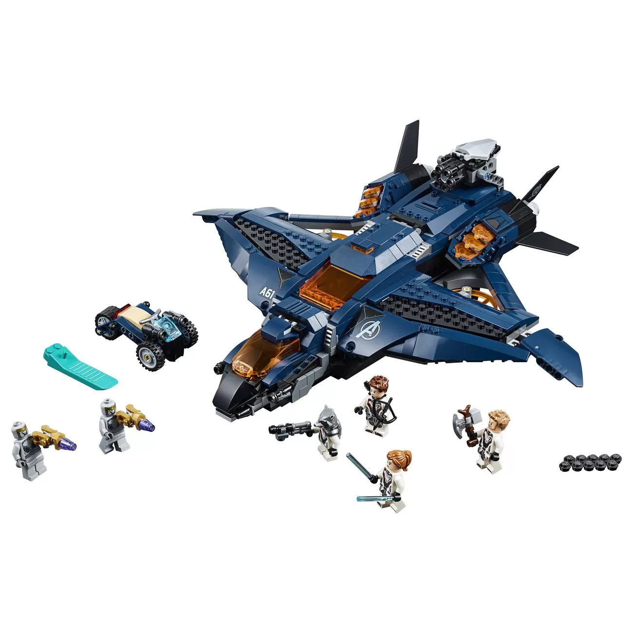 - 76126 MARVEL SUPER HEROES AVENGERS ULTIMATE QUINJET