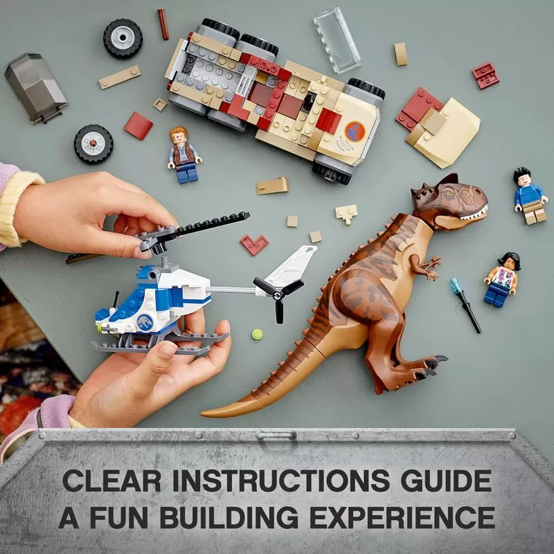 - 76941 JURASSIC WORLD CARNOTAURUS DINOSAUR CHASE