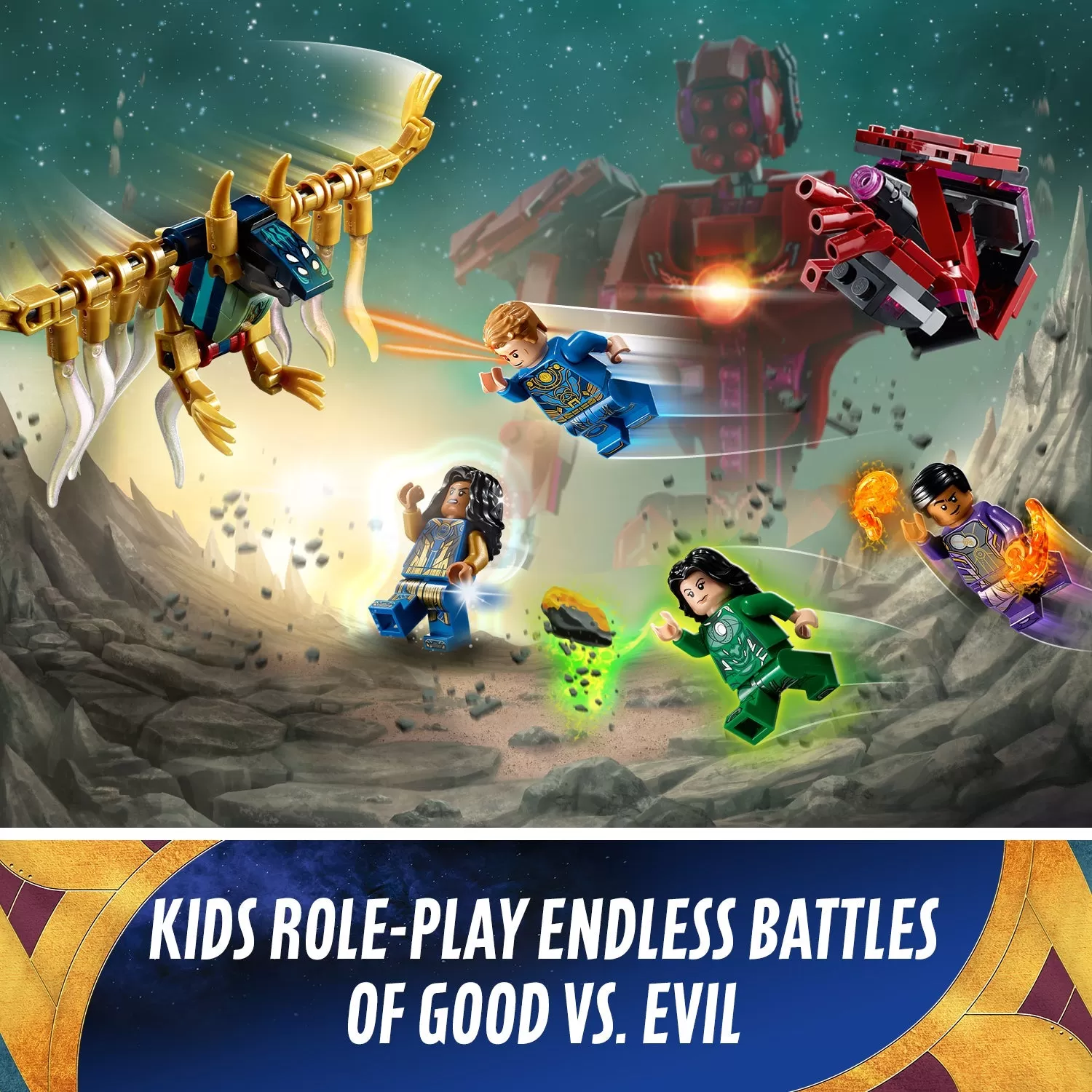 76155 SUPER HEROES IN ARISHEMS SHADOW