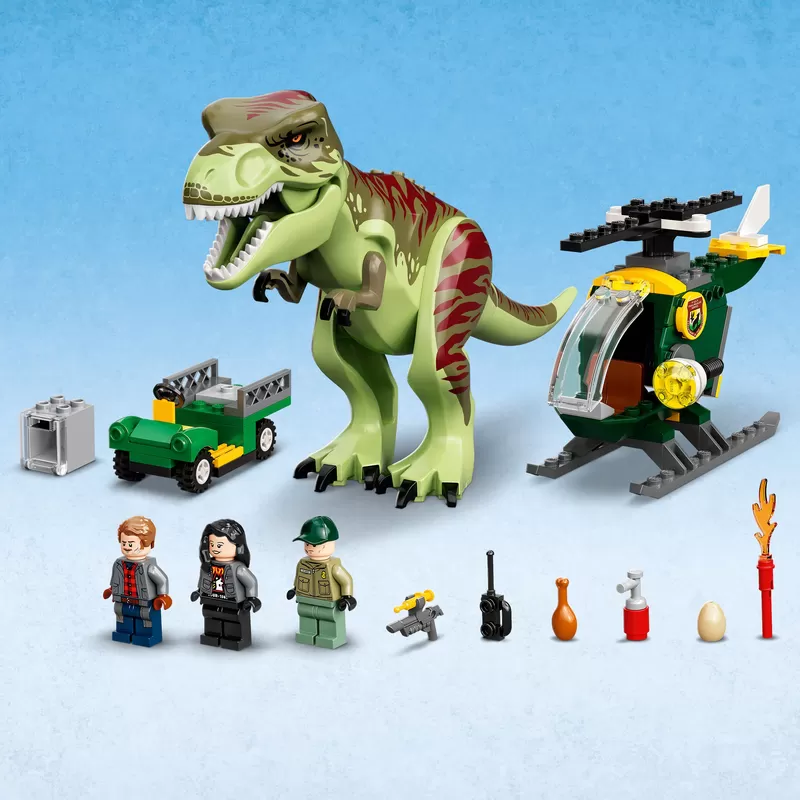 - 76944 JURASSIC WORLD T.REX DINOSAUR BREAKOUT