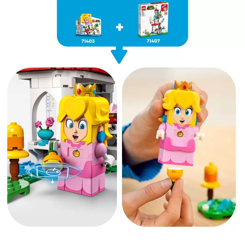 - 71407 SUPER MARIO CAT PEACH SUIT AND FROZEN TOWER EXPANSION SET