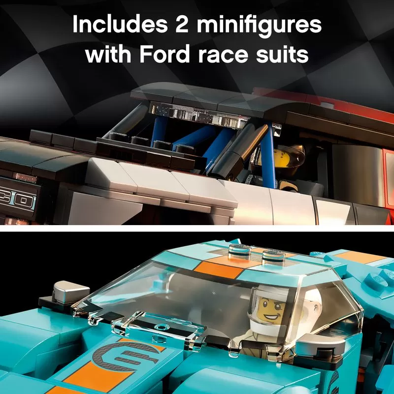 - 76905 SPEED CHAMPIONS FORD GT HERITAGE EDITION AND BRONCO R