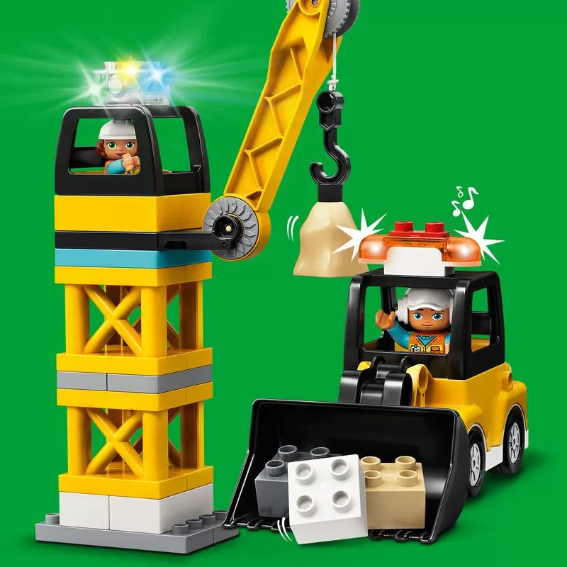 - 10933 DUPLO TOWER CRANE AND CONSTRUCTION