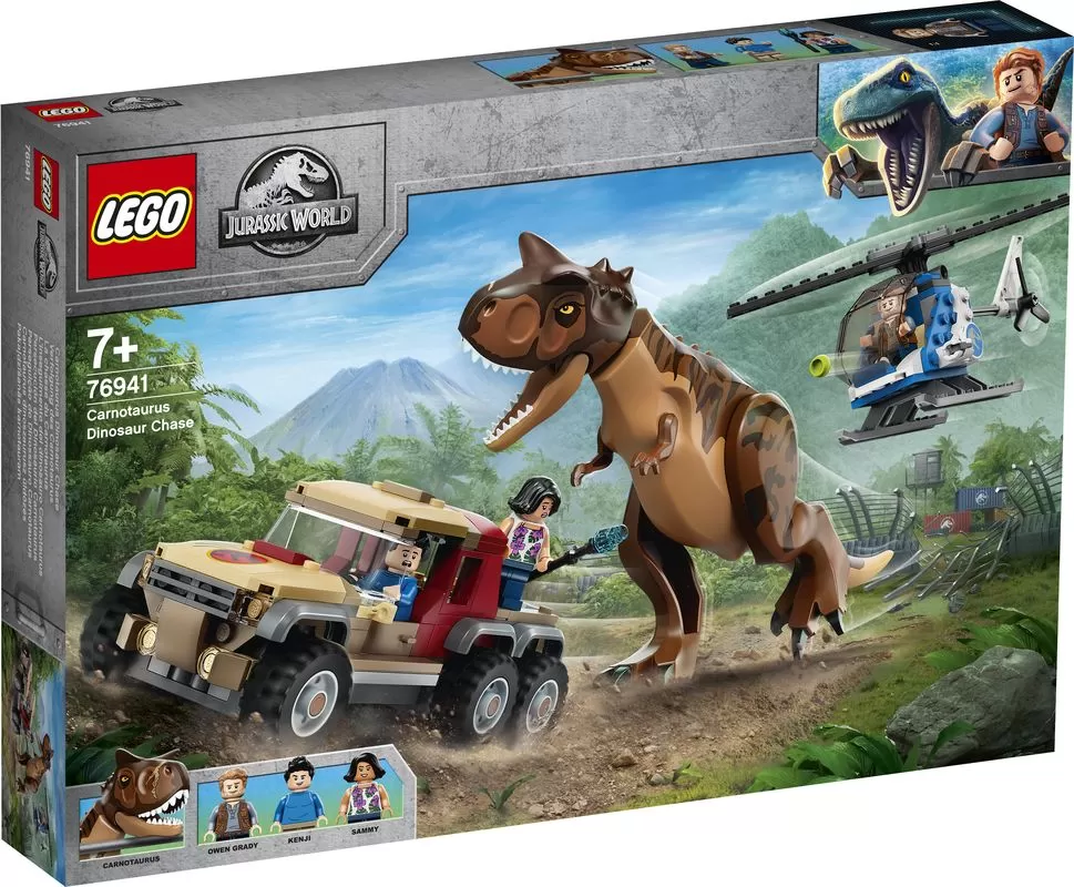 - 76941 JURASSIC WORLD CARNOTAURUS DINOSAUR CHASE