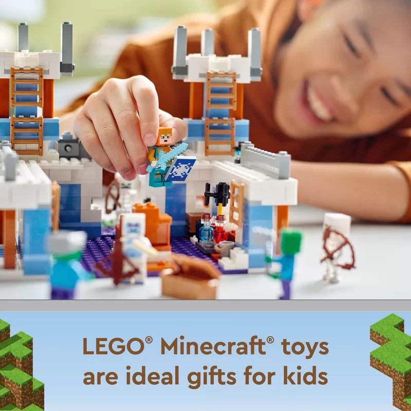 -® MINECRAFT® THE ICE CASTLE 21186 BUILDING KIT