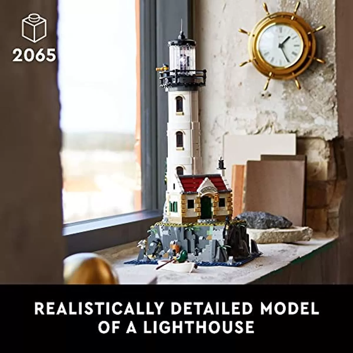 - Ideas Motorized Lighthouse 21335 Building Set for Adults (2,065 Pieces)