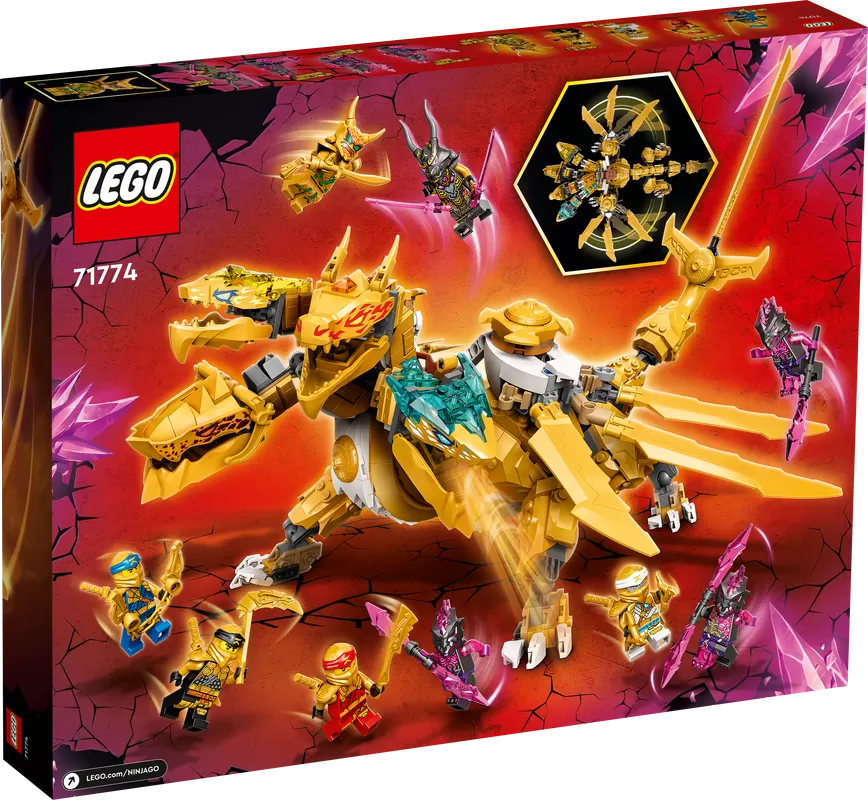 - 71774 NINJAGO LLOYD'S GOLDEN ULTRA DRAGON