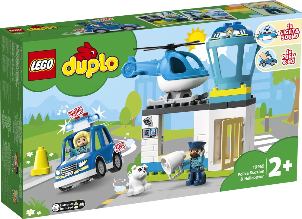 - 10959 DUPLO POLICE STATION & HELICOPTER