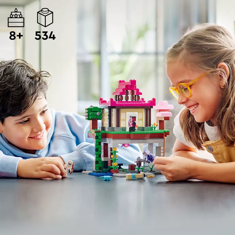 - MINECRAFT THE TRAINING GROUNDS 21183 BUILDING KIT