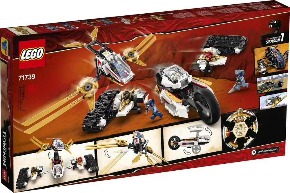 - NINJAGO 71739 ULTRA SONIC RAIDER