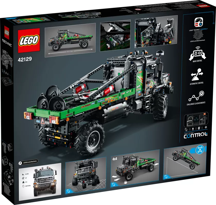 - TECHNIC APP-CONTROLLED 4X4 MERCEDES-BENZ ZETROS TRIAL TRUCK 42129