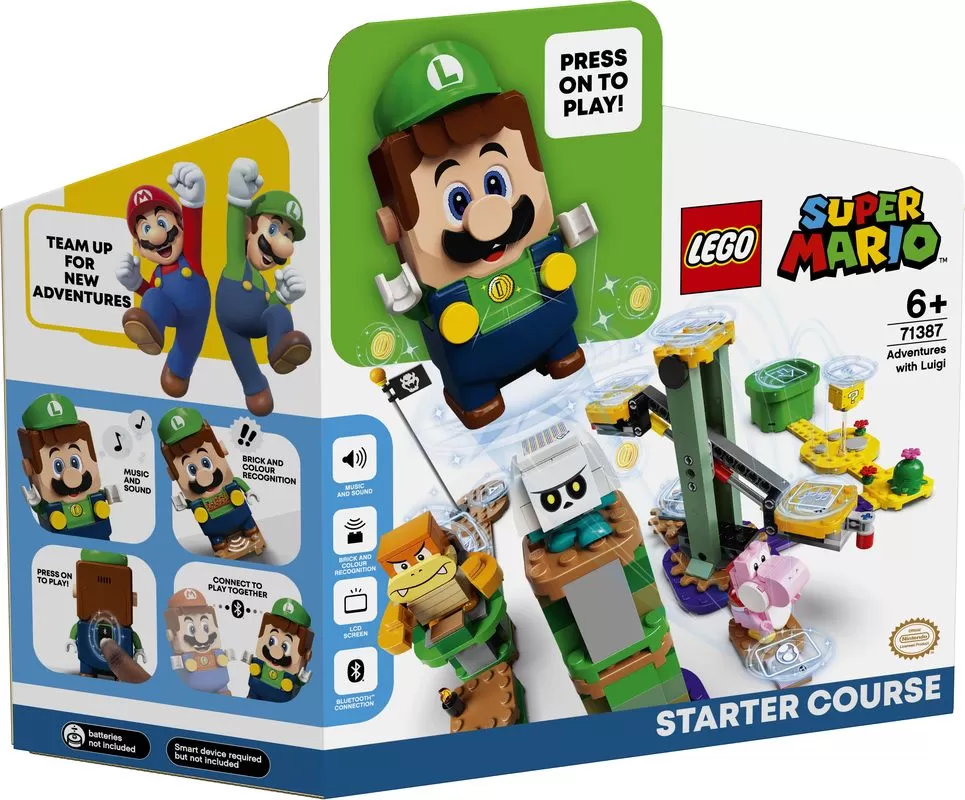 - 71387 SUPER MARIO ADVENTURES WITH LUIGI STARTER COURSE