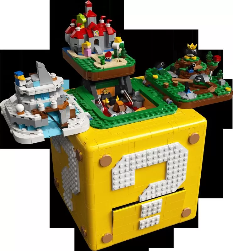 - 71395 SUPER MARIO 64 QUESTION MARK BLOCK