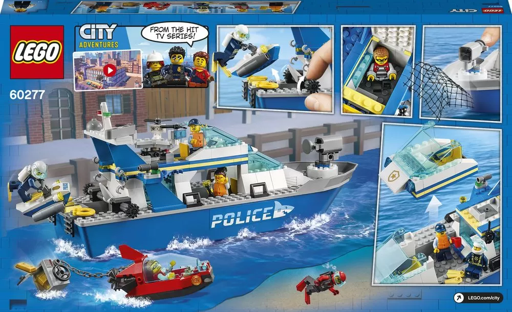 - 60277 CITY POLICE PATROL BOAT