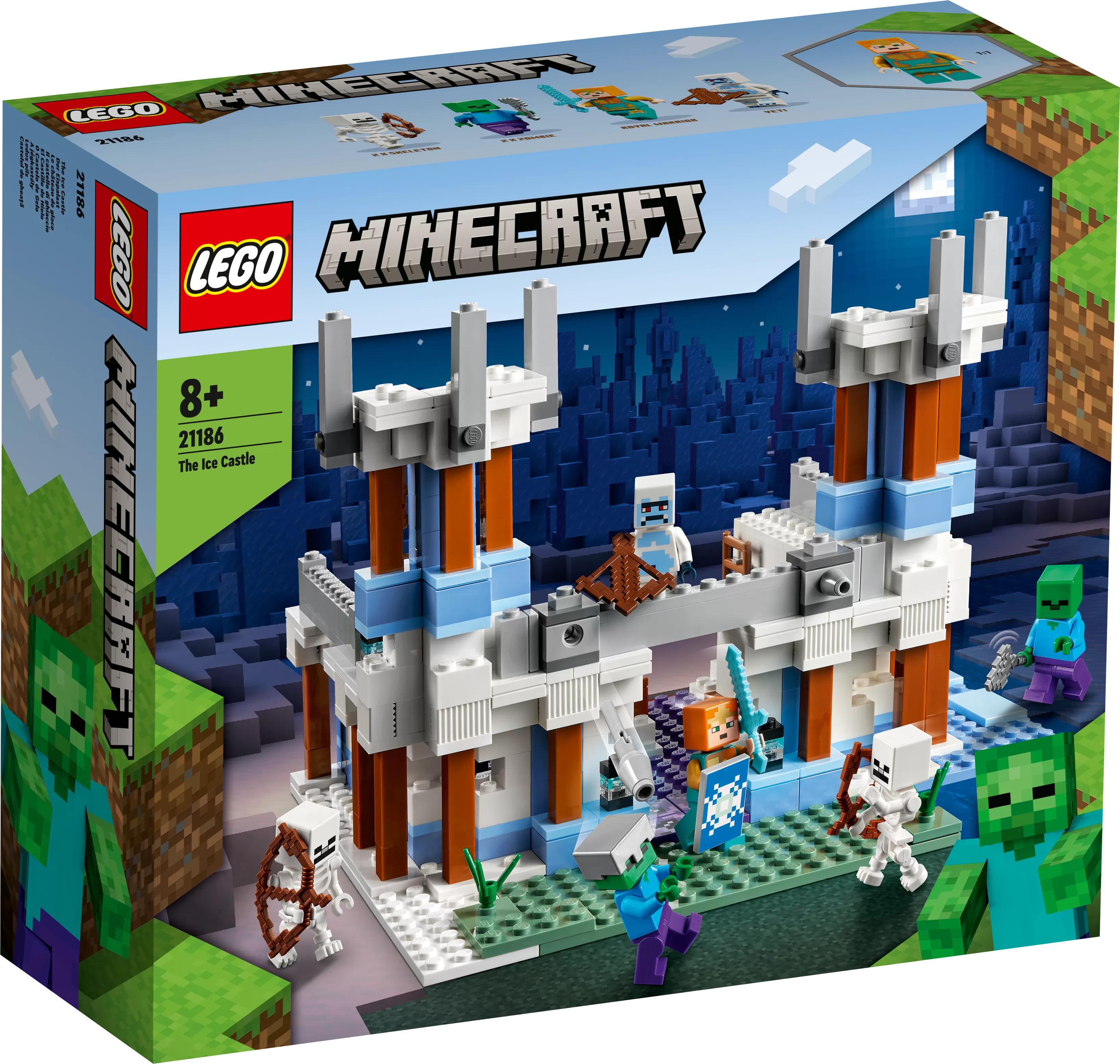 -® MINECRAFT® THE ICE CASTLE 21186 BUILDING KIT