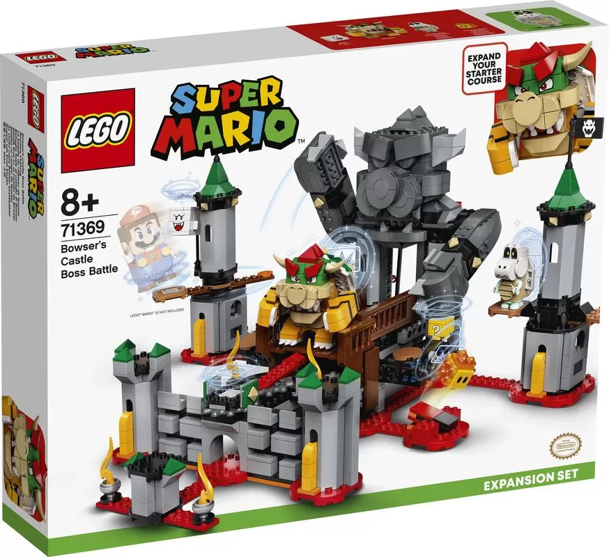 - 71369 SUPER MARIO BOWSERS CASTLE BOSS BATTLE EXPANSION SET