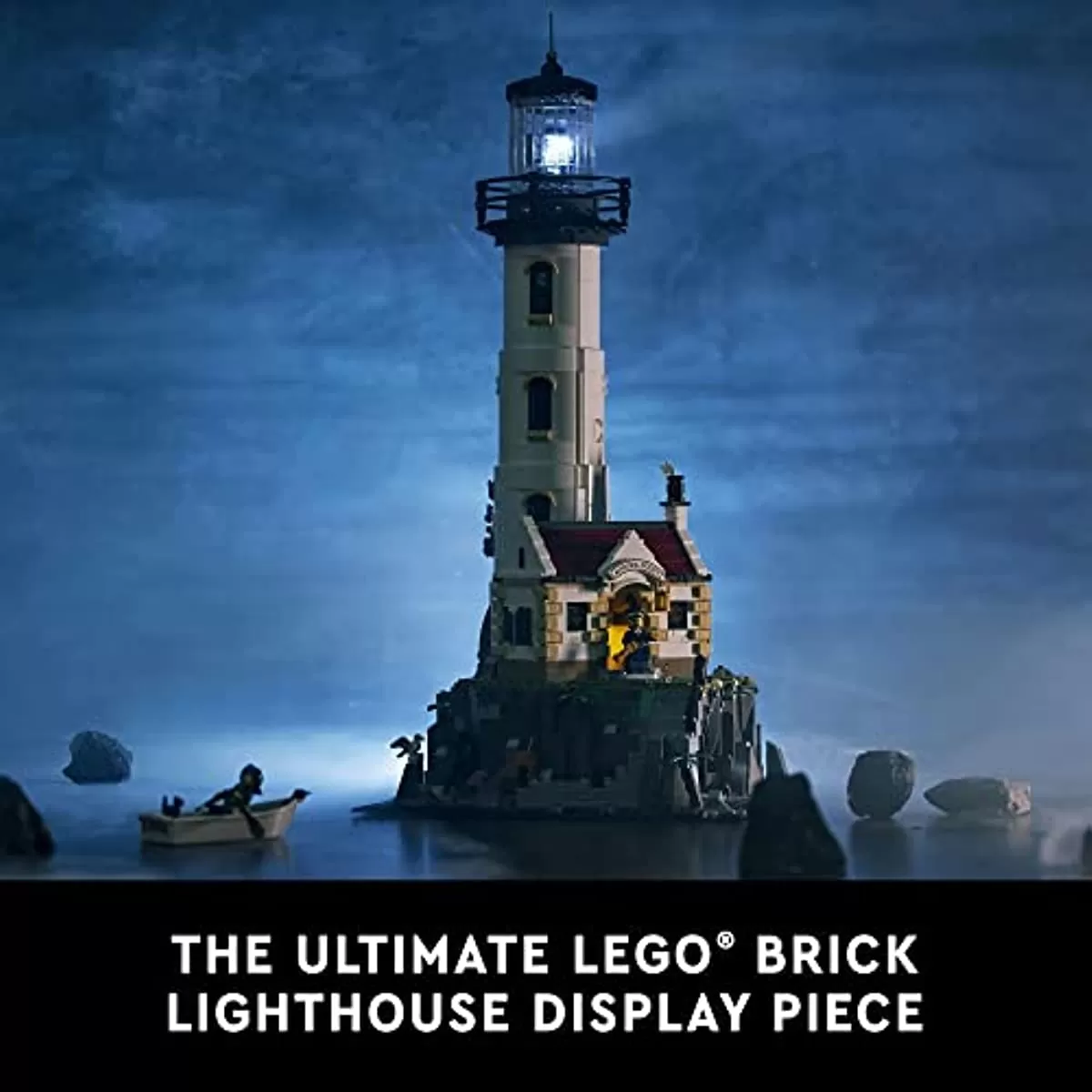 - Ideas Motorized Lighthouse 21335 Building Set for Adults (2,065 Pieces)