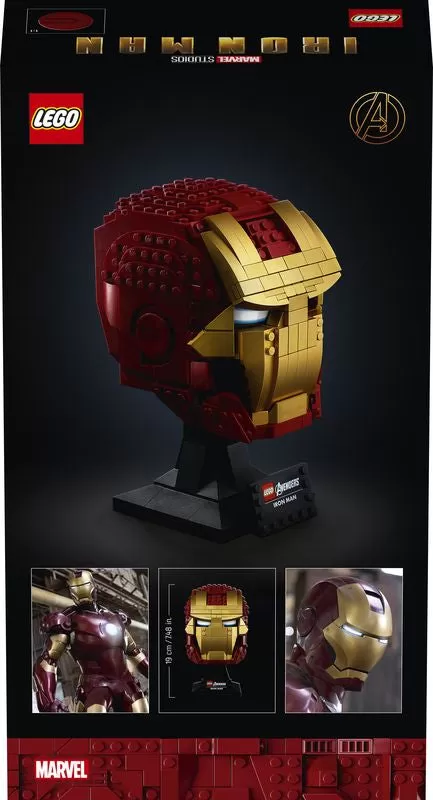 - 76165 MARVEL IRON MAN HELMET