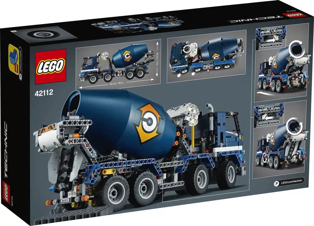 - 42112 TECHNIC CONCRETE MIXER TRUCK
