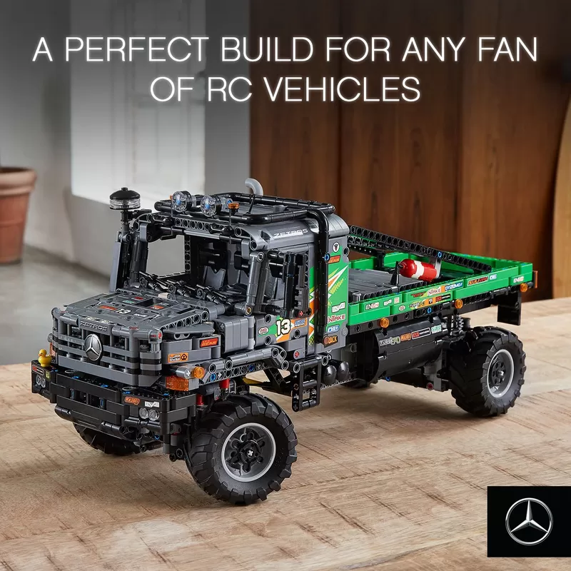 - TECHNIC APP-CONTROLLED 4X4 MERCEDES-BENZ ZETROS TRIAL TRUCK 42129