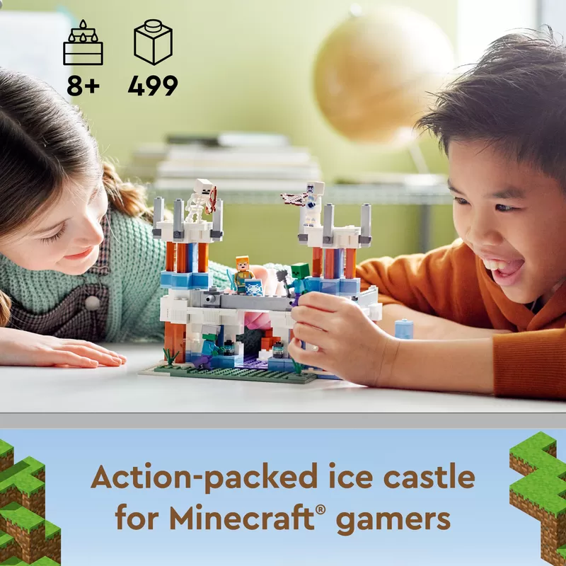 -® MINECRAFT® THE ICE CASTLE 21186 BUILDING KIT