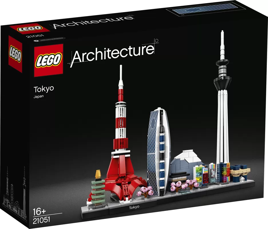 - ARCHITECTURE SKYLINES: TOKYO 21051 BUILDING KIT