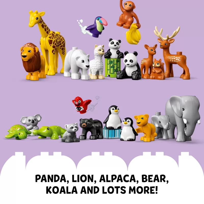- 10975 DUPLO WILD ANIMALS OF THE WORLD