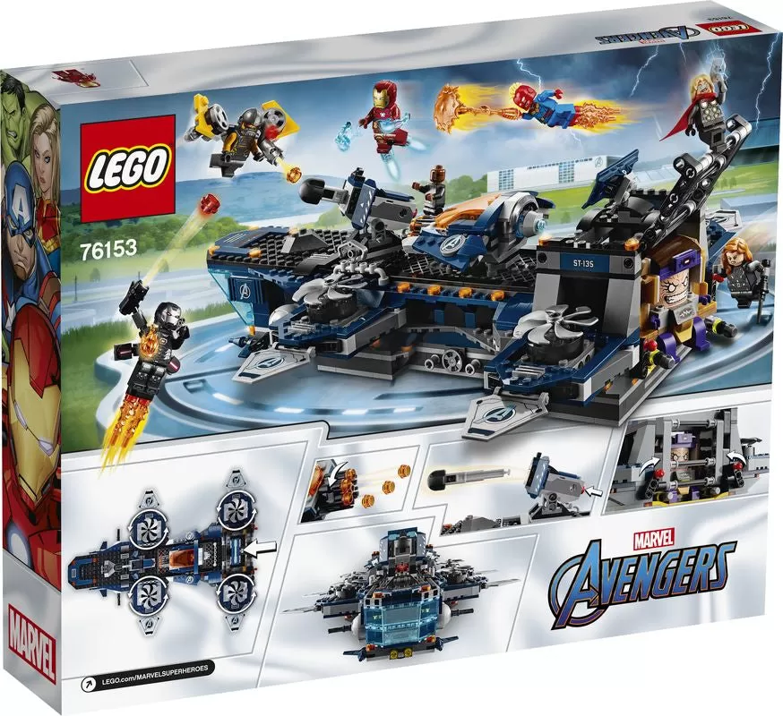 - 76153 MARVEL AVENGERS HELICARRIER