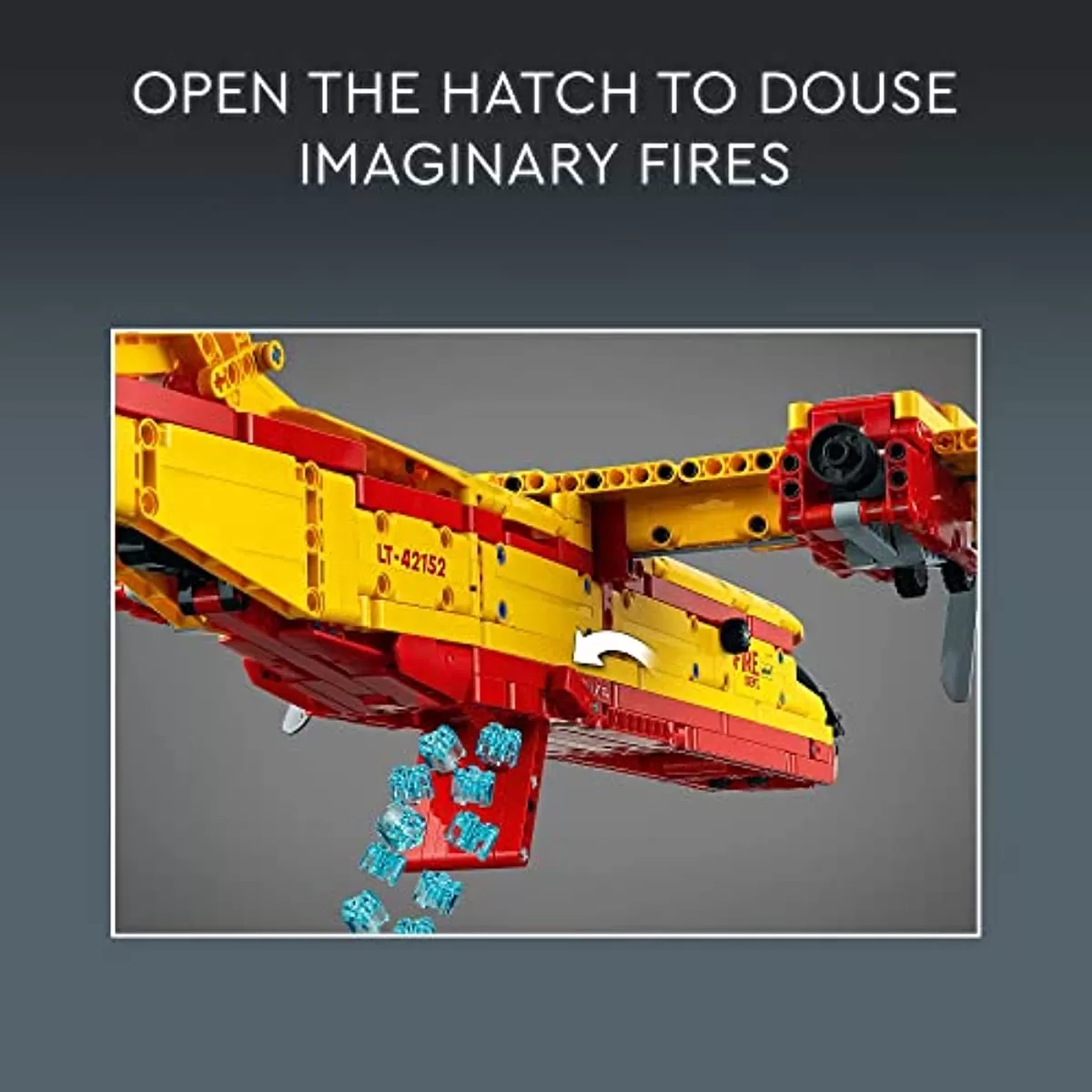 - Technic Firefighter Aircraft 42152 Model Airplane Toy for Kids
