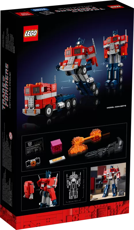 - 10302 ICONS TRANSFORMERS OPTIMUS PRIME
