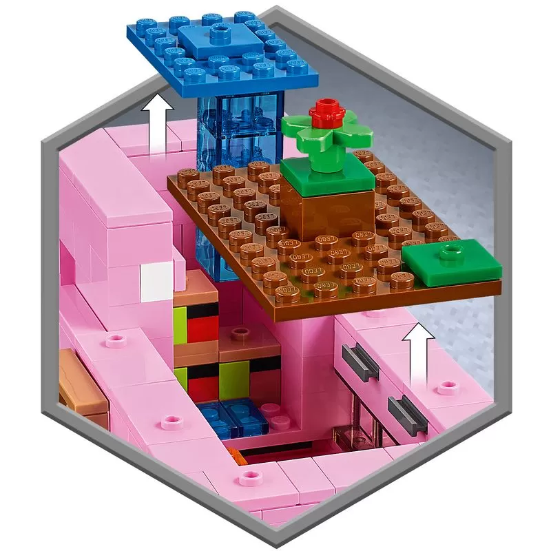 - 21170 MINECRAFT THE PIG HOUSE