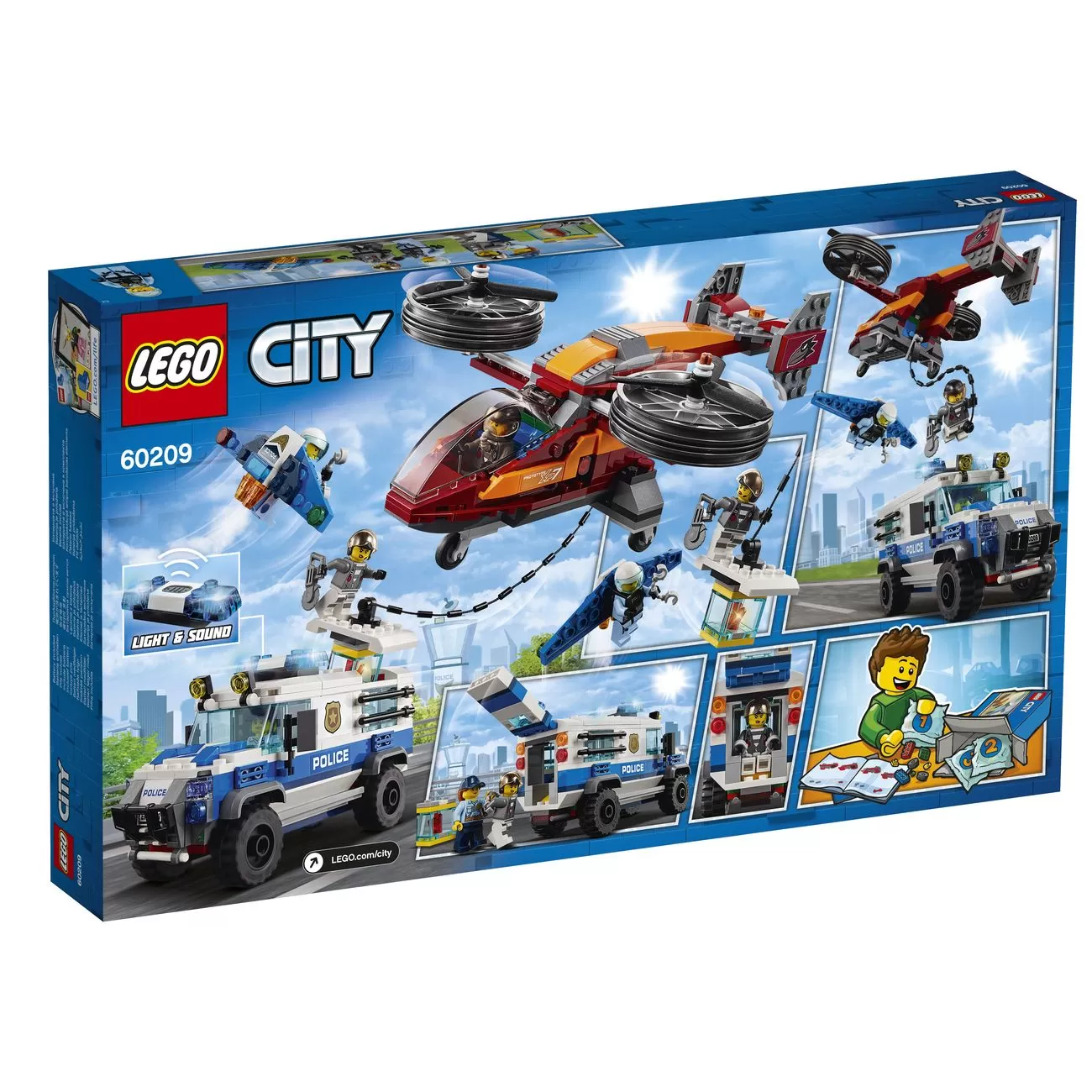 - CITY SKY POLICE DIAMOND HEIST 60209