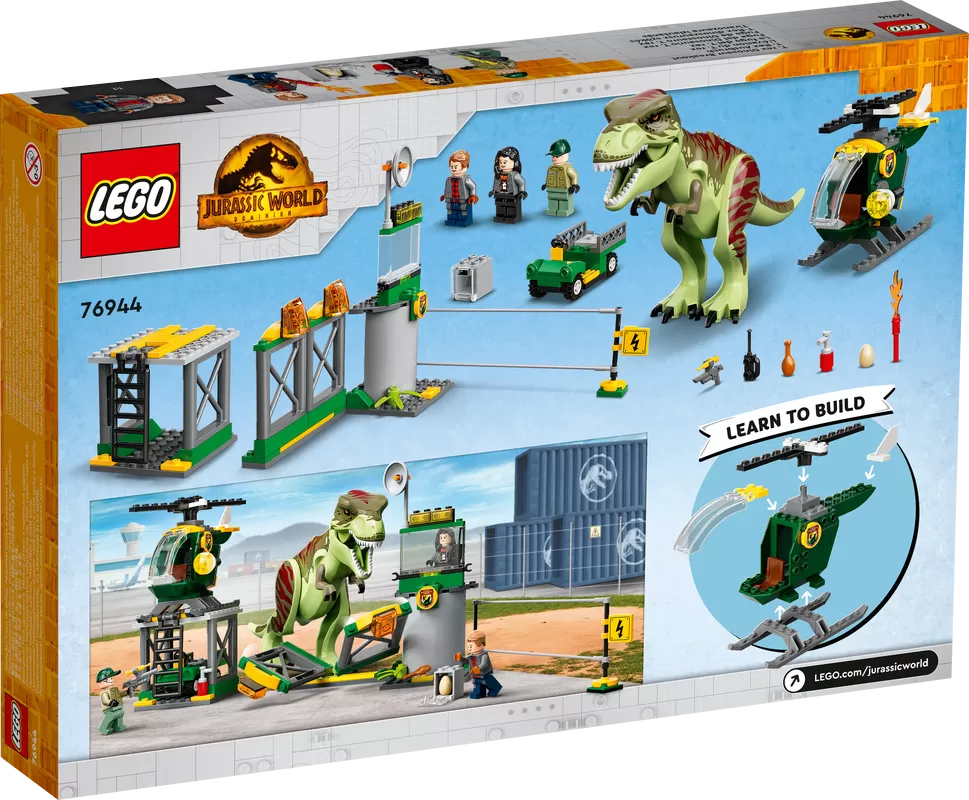 - 76944 JURASSIC WORLD T.REX DINOSAUR BREAKOUT