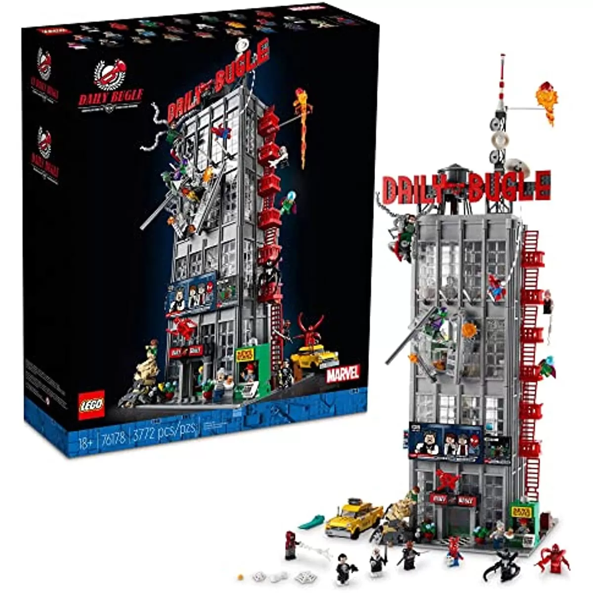- Marvel Super Heroes Daily Bugle 76178 Building Set for Adults (3772 Pieces)