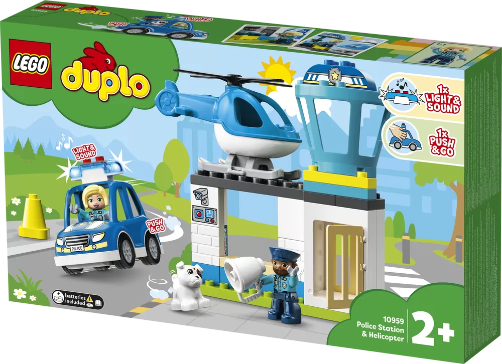 - 10959 DUPLO POLICE STATION & HELICOPTER