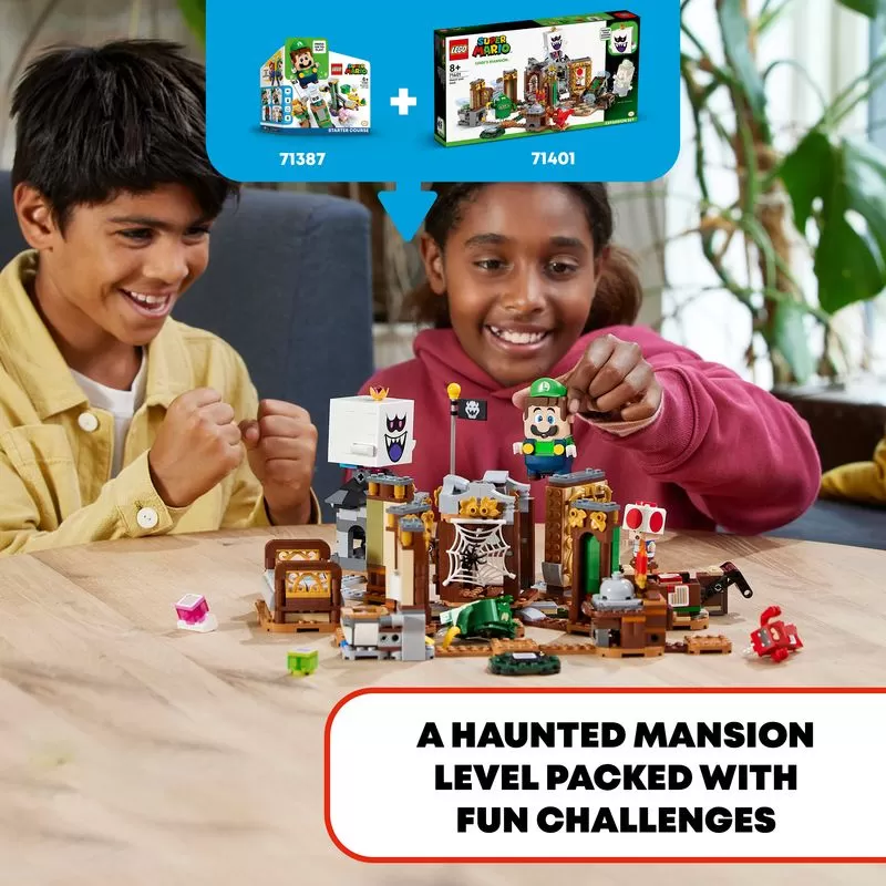 - 71401 SUPER MARIO LUIGIS MANSION HAUNT-AND-SEEK EXPANSION SET