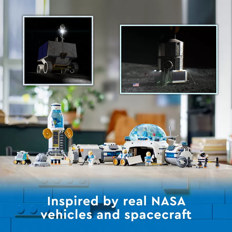 CITY LUNAR RESEARCH BASE 60350 BUILDING KIT